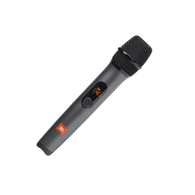 JBL PartyBox On-The-Go - Black - Portable party speaker with built-in lights and wireless mic - Detailshot 3 image number null